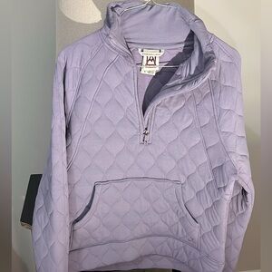 Lavender Quilted Pullover